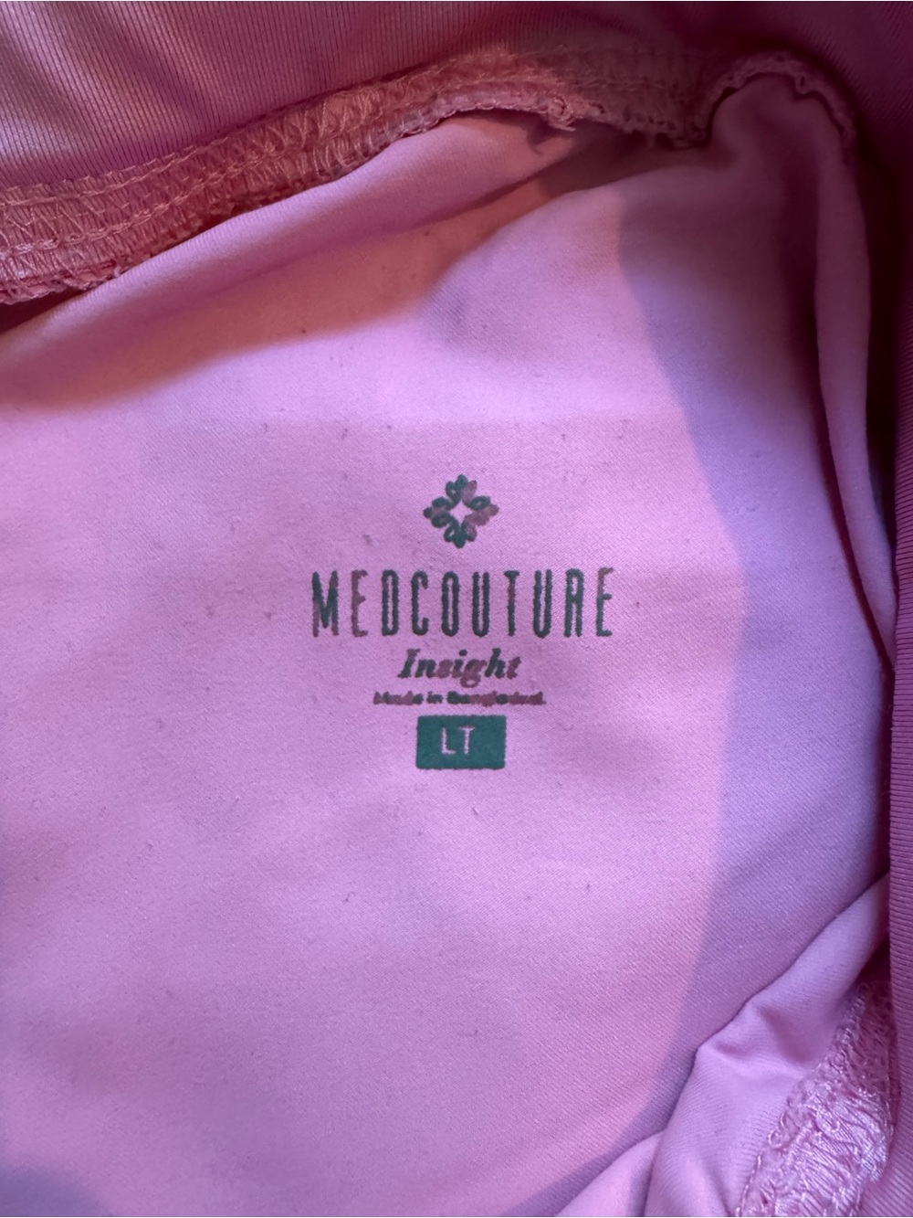 Med couture scrub joggers taffy pink - Picture 4 of 4